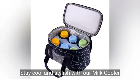 Sac à dos isotherme pour tire-lait avec glacière pour mamans
