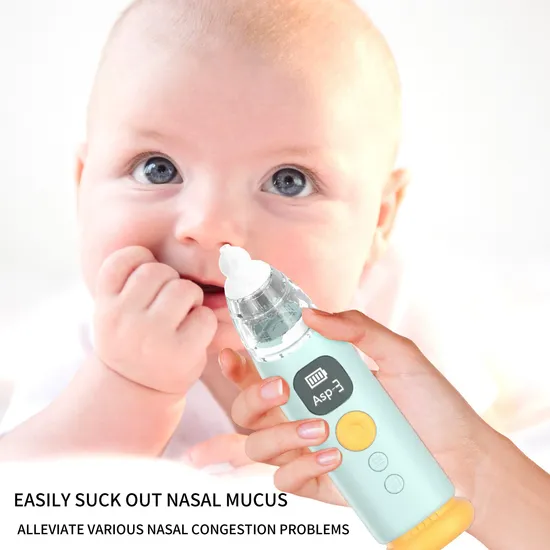 Produits d'hygiène pour bébé, aspirateur nasal et électrique pour bébé
