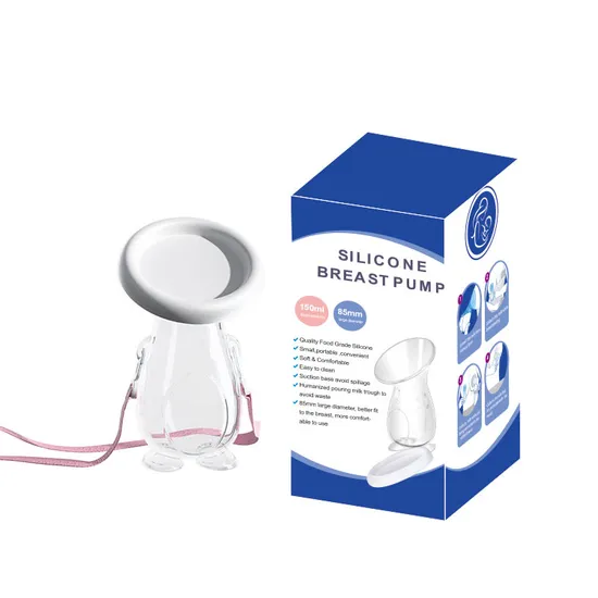 Tire-lait manuel simple de haute qualité Tire-lait manuel en silicone pour le lait de bébé