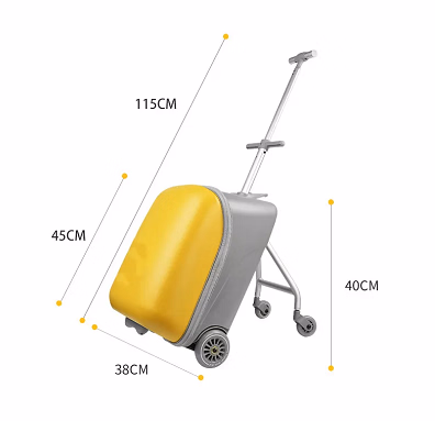 Valise de voyage personnalisable avec roulettes pivotantes de 51 cm, nouveau design, pour maman et enfant