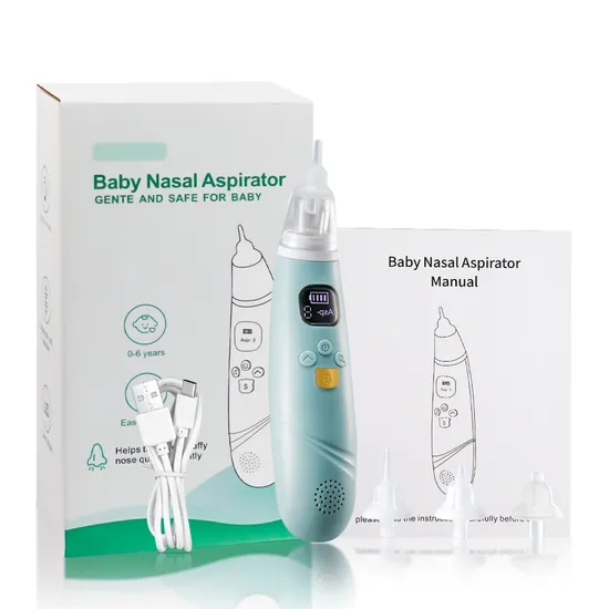 Aspirateur nasal électrique pour bébé pour un soulagement nasal rapide