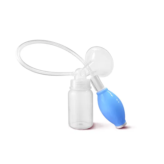 Fournitures et produits pour bébé Tire-lait simple en silicone pour bébé Tire-lait manuel confortable en silicone pour lait maternel